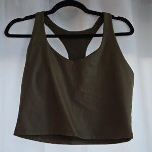Fabletics Olive Green Tank Top